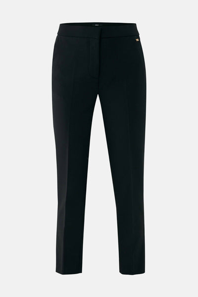 Pantalon chino 7/8 noir de MEXX, avec une petite décoration métallique dorée.