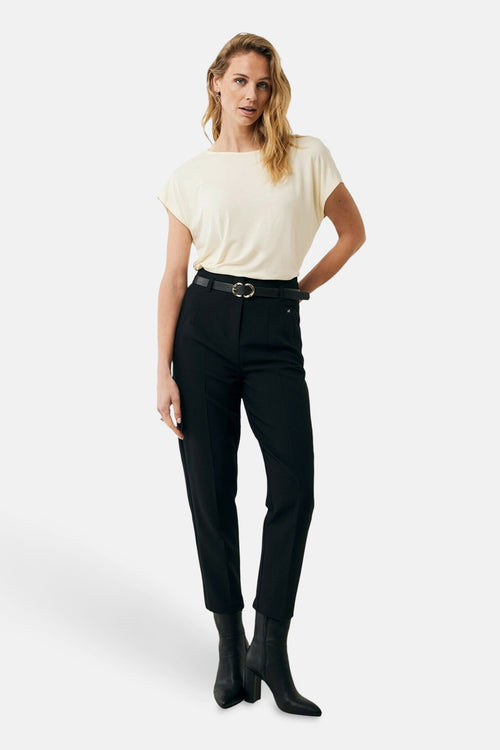 T-shirt met korte mouwen - ecru