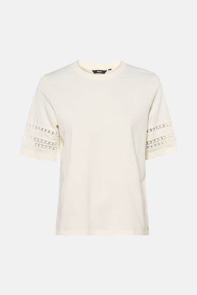 Top uni manches courtes blanc - MEXX