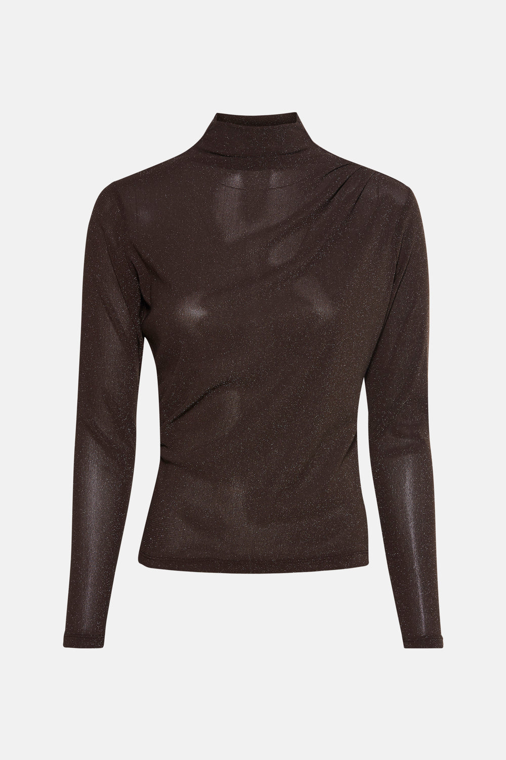 T-shirt met lange mouwen - bruin