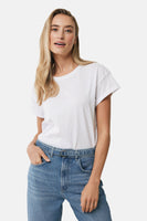 Top uni manches courtes Blanc - MEXX