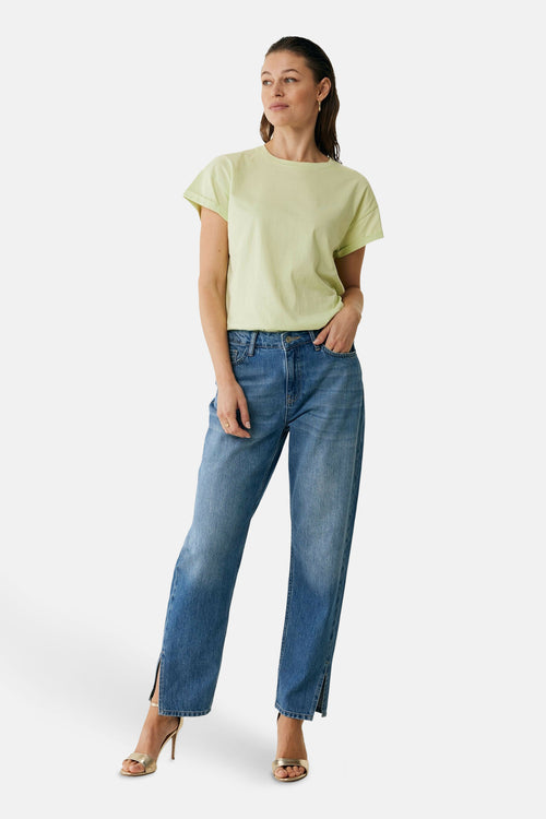 Top uni manches courtes Vert - MEXX