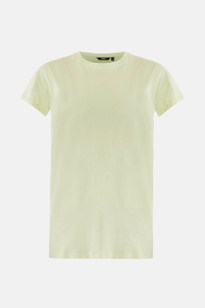 Groen T-shirt met korte mouwen van MEXX, effen en met ronde hals.