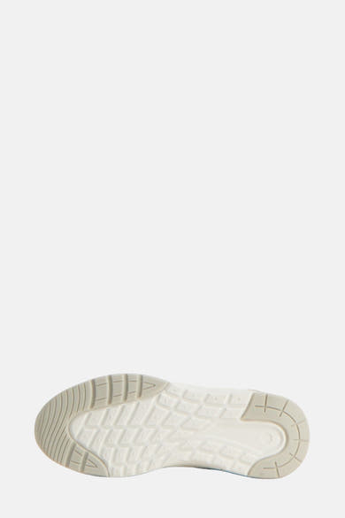 Witte sneakerzool van MEXX, met strepenpatroon en getextureerde details.