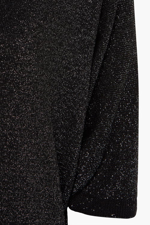 Pull col V Noir - AMELIE ET AMELIE