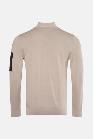 Trui met rolkraag Grijs - BARBOUR