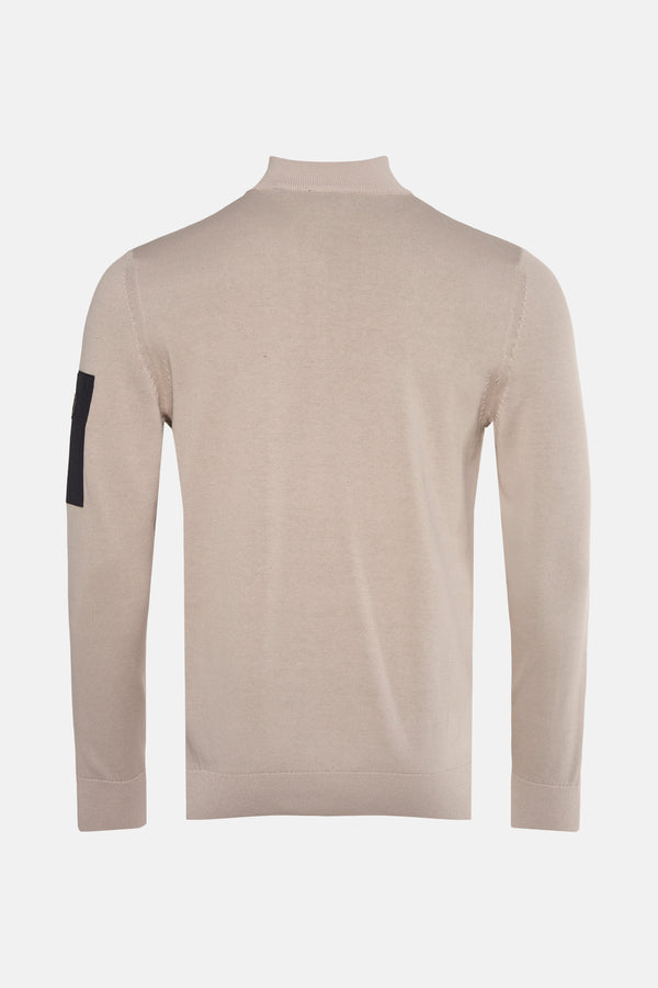 Trui met rolkraag Grijs - BARBOUR