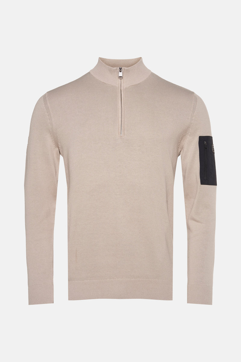 Pull col roulé Gris - BARBOUR