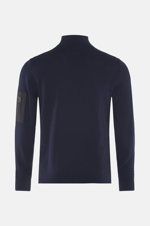 Trui met rolkraag Blauw - BARBOUR