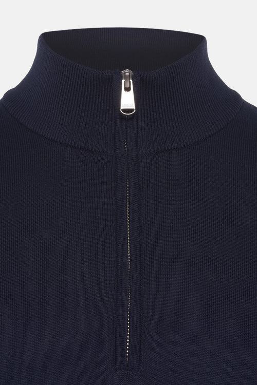 Trui met rolkraag Blauw - BARBOUR