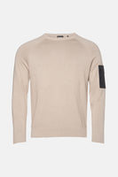 Trui met ronde hals Beige - BARBOUR