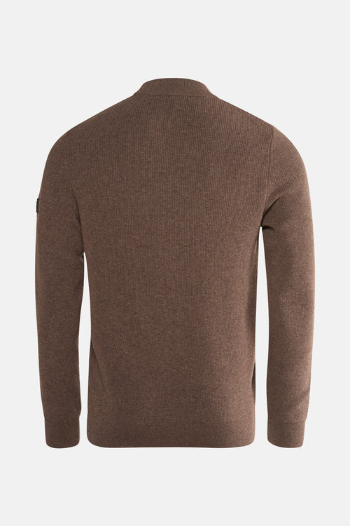 Trui met ronde hals bruin - BARBOUR