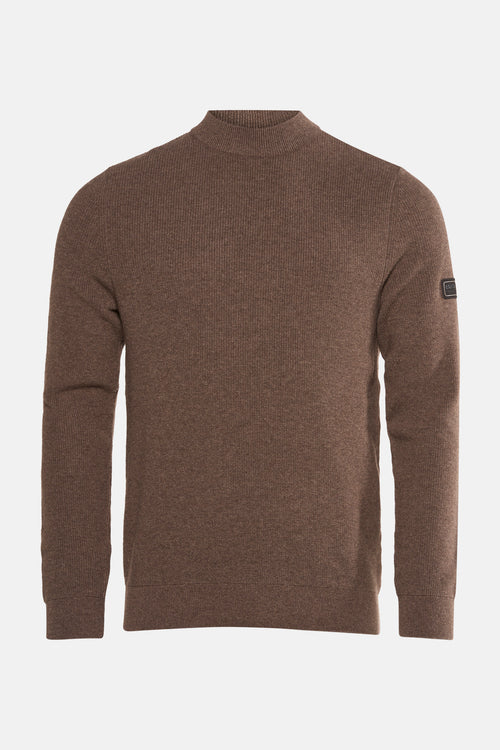 Trui met ronde hals bruin - BARBOUR