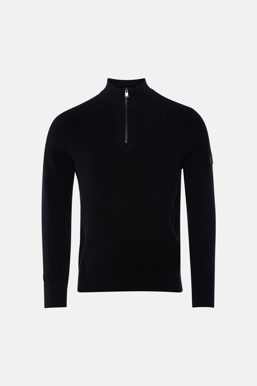 Pull met rolkraag - zwart
