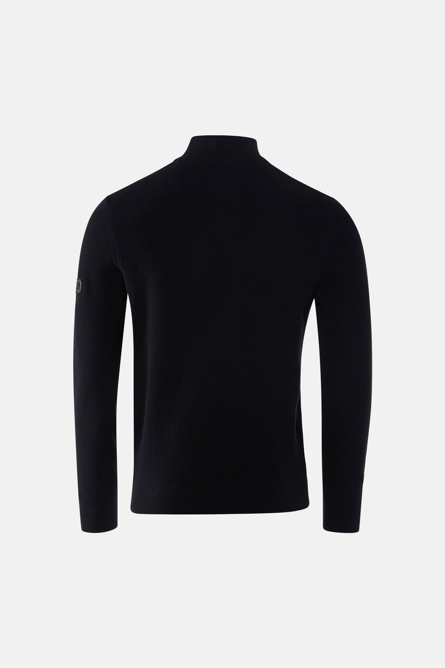 Pull met rolkraag - zwart