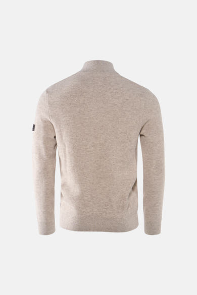 Pull à col roulant - beige