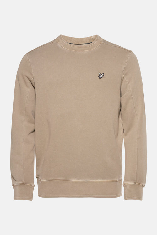 Sweat col rond Beige - LYLE & SCOTT