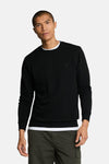 Sweat col rond Noir - LYLE & SCOTT
