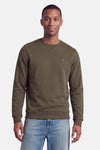 Sweater O-hals - khaki