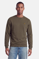 Sweater O-hals - khaki
