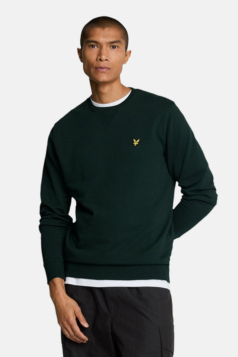 Sweat col rond VERT - LYLE & SCOTT