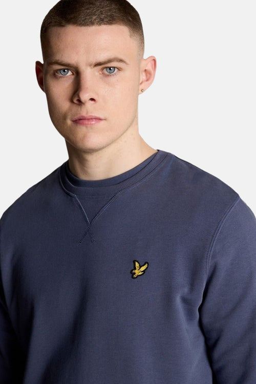 Sweat col rond Bleu - LYLE & SCOTT