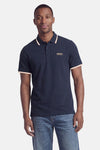 Polo met korte mouwen - blauw