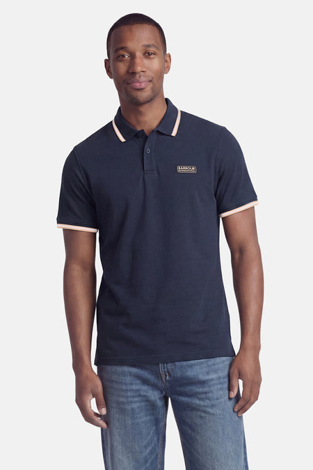 Polo met korte mouwen - blauw
