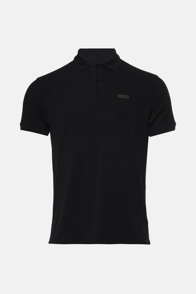 Polo Zwart - BARBOUR