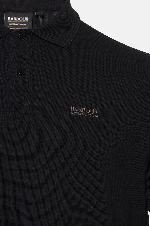 Polo Zwart - BARBOUR
