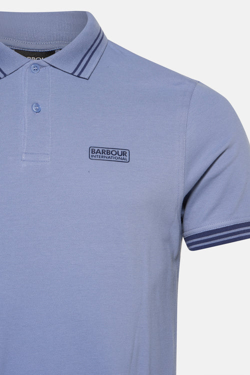 Polo met korte mouwen - blauw