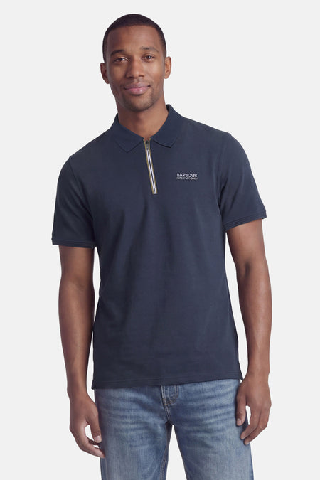 Polo met korte mouwen - blauw