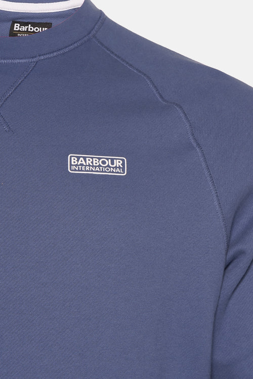 Sweat col rond Bleu - BARBOUR