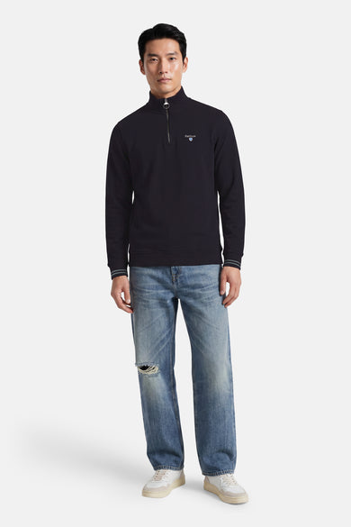 Sweater met rolkraag - blauw