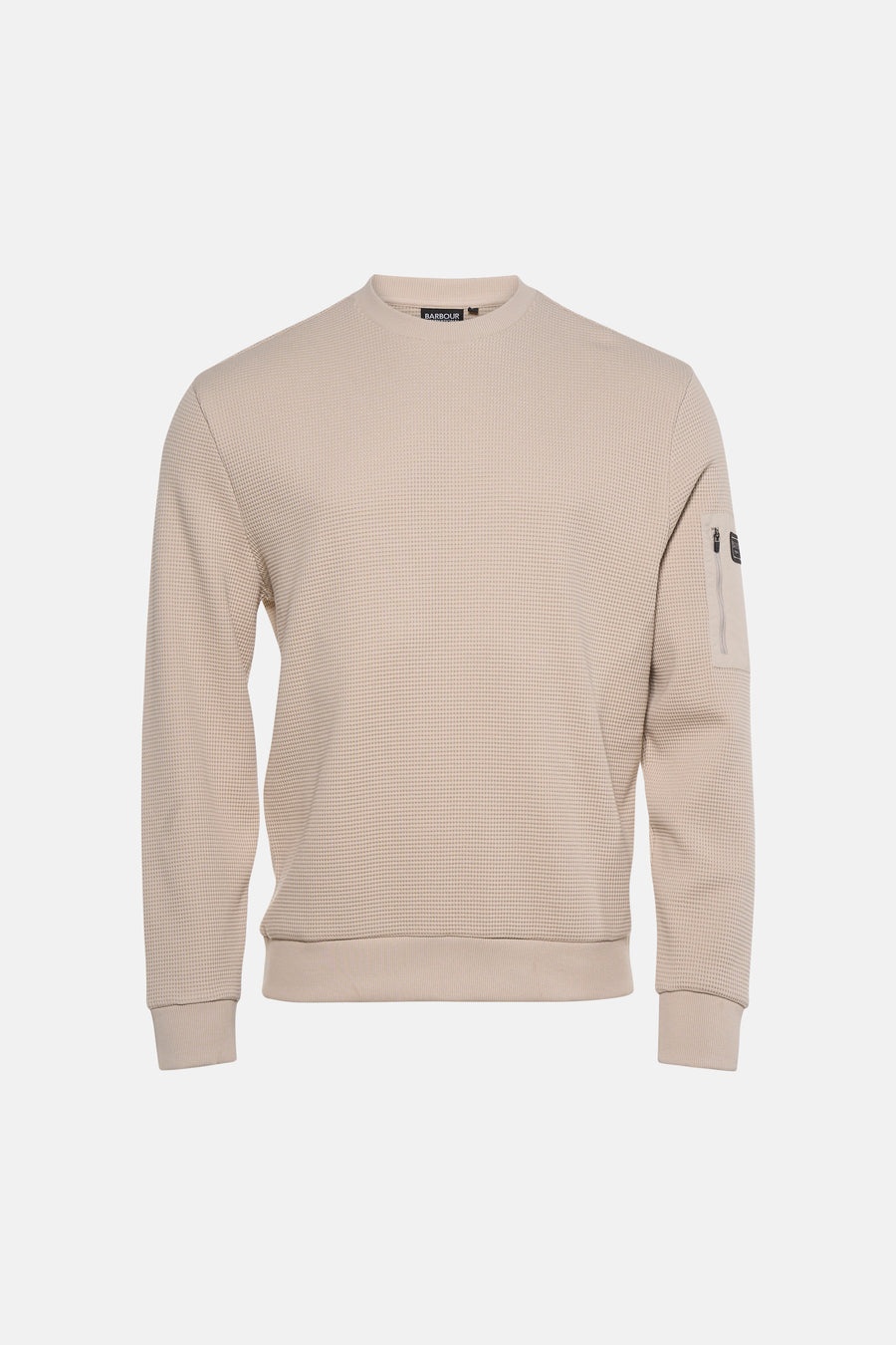 Sweat col O - beige