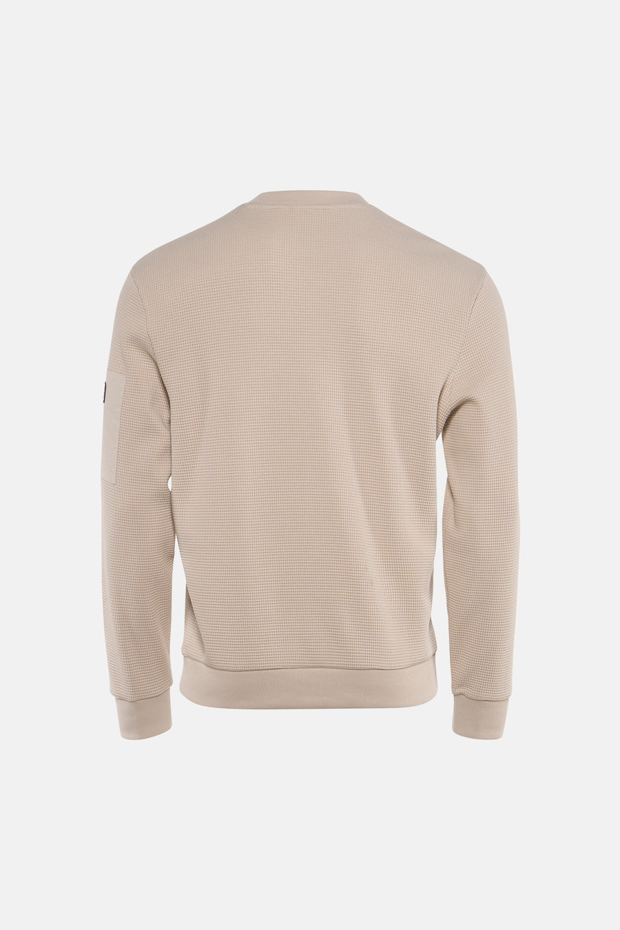 Sweat col O - beige