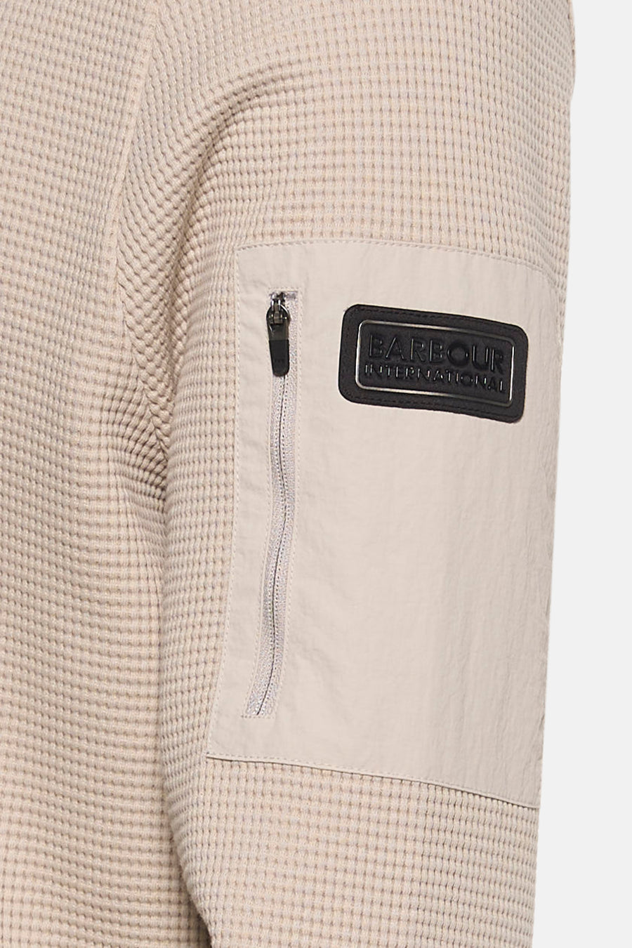 Sweat col O - beige