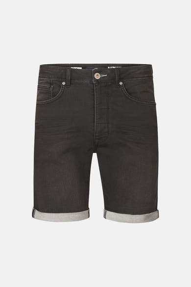 Short - black denim