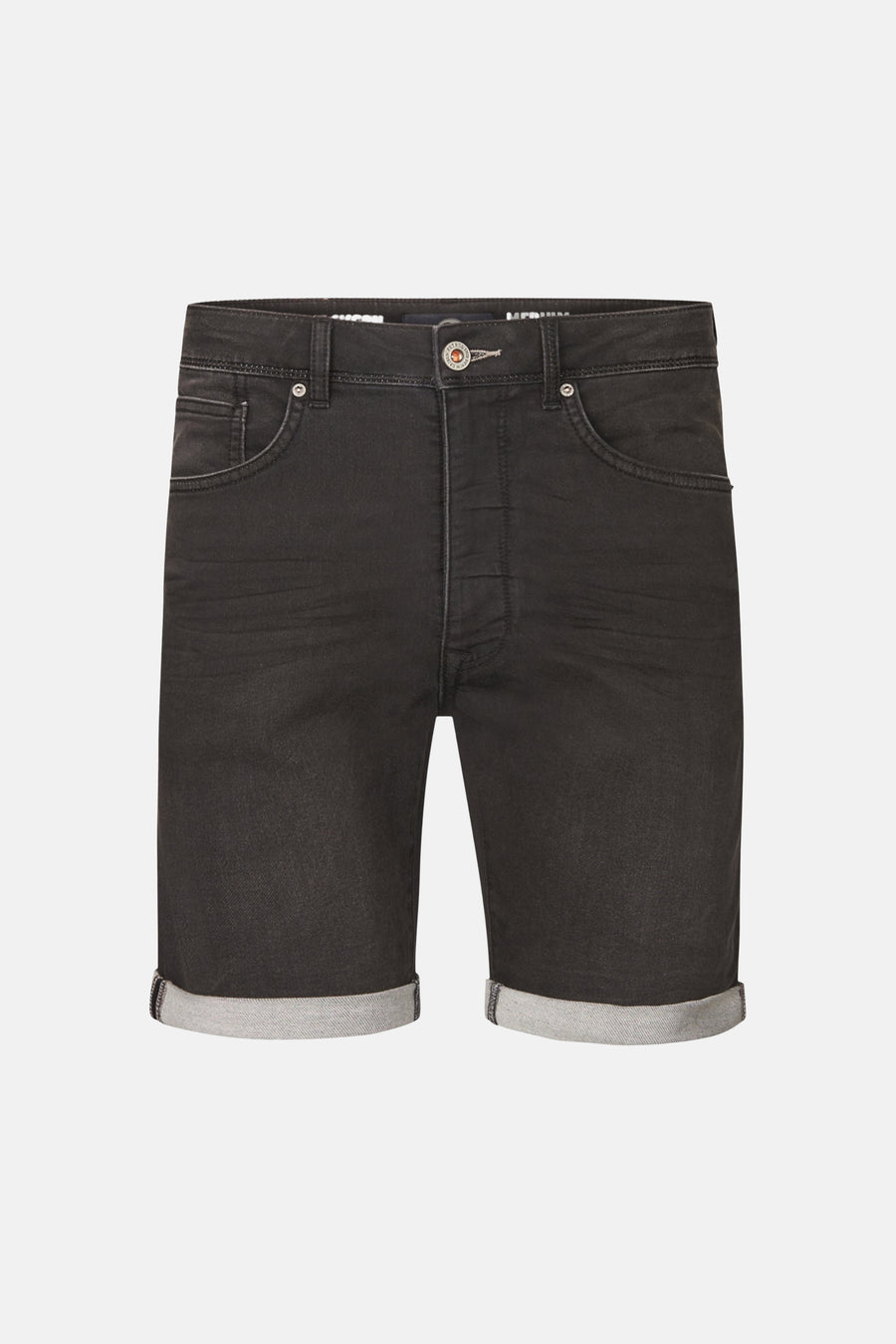 Short - black denim