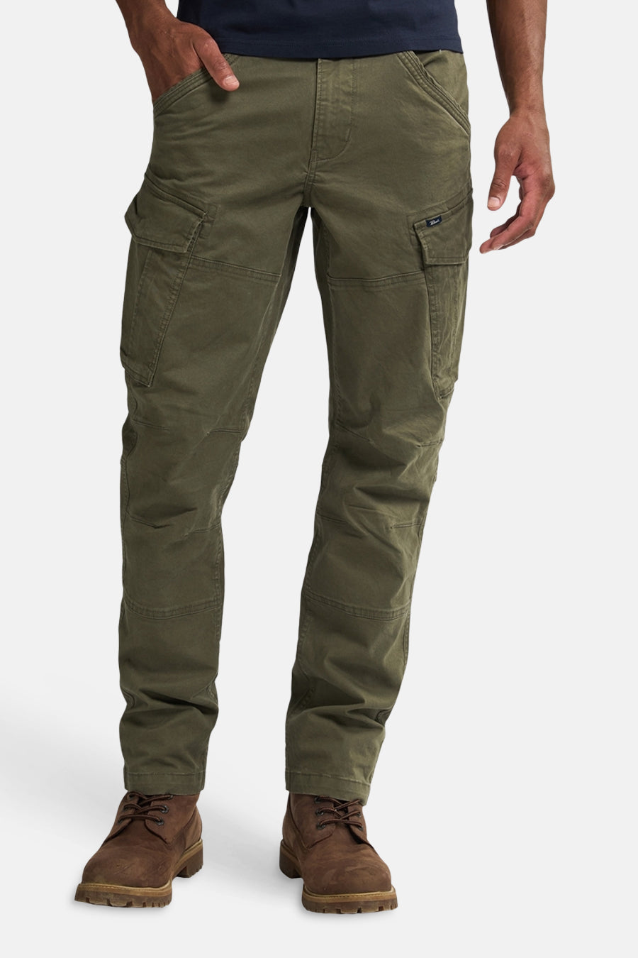Pantalon cargo - vert