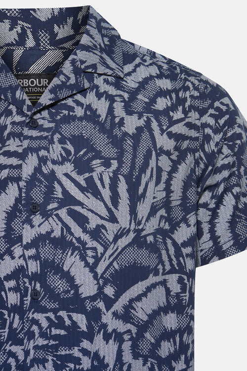 Hemd met korte mouwen - blauw