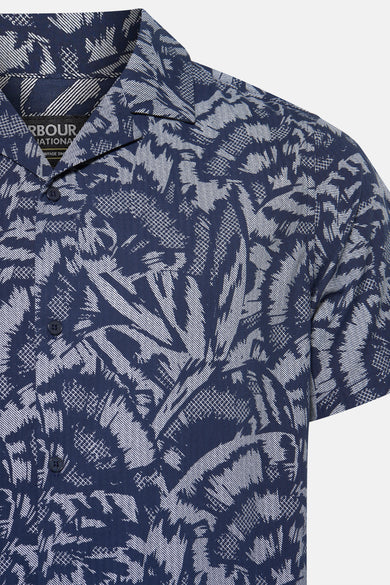 Hemd met korte mouwen - blauw