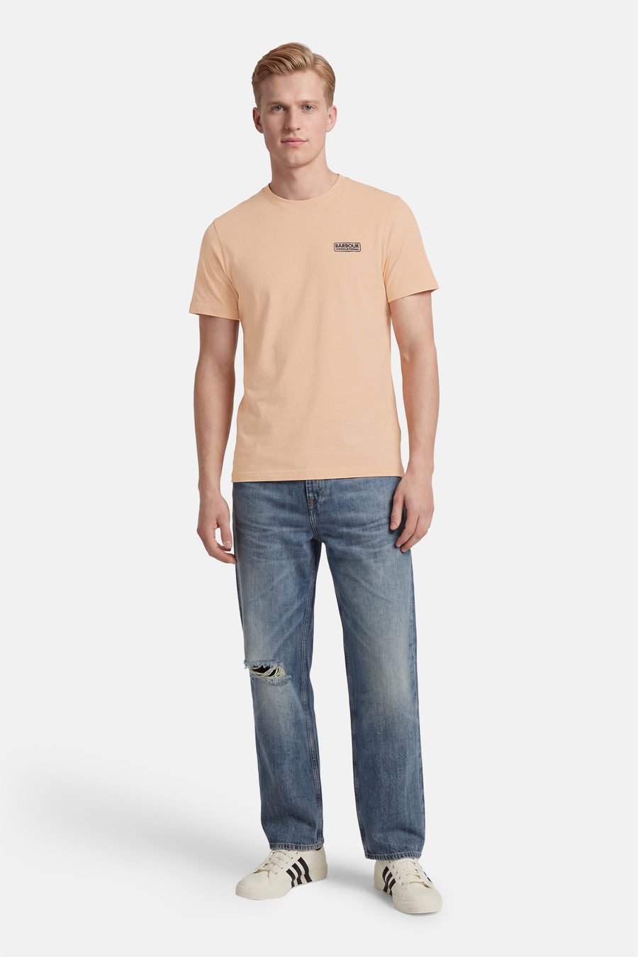 T-shirt met korte mouwen - peach