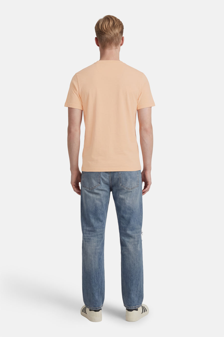 T-shirt met korte mouwen - peach