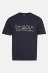 T-shirt à manches courtes - Bleu foncé