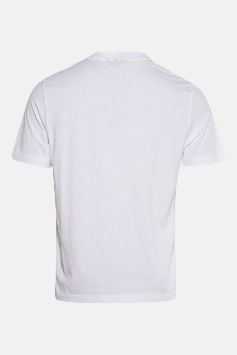 T-shirt blanc à manches courtes de Barbour, présentant une coupe classique et un tissu uni.
