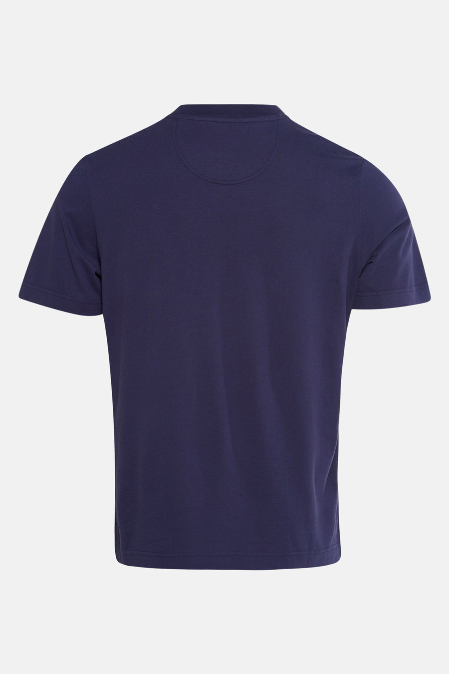 Blauw T-shirt met korte mouwen van BARBOUR, met een ronde hals en een klassieke pasvorm.