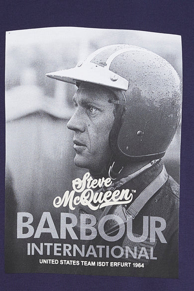 T-shirt met korte mouwen - blauw