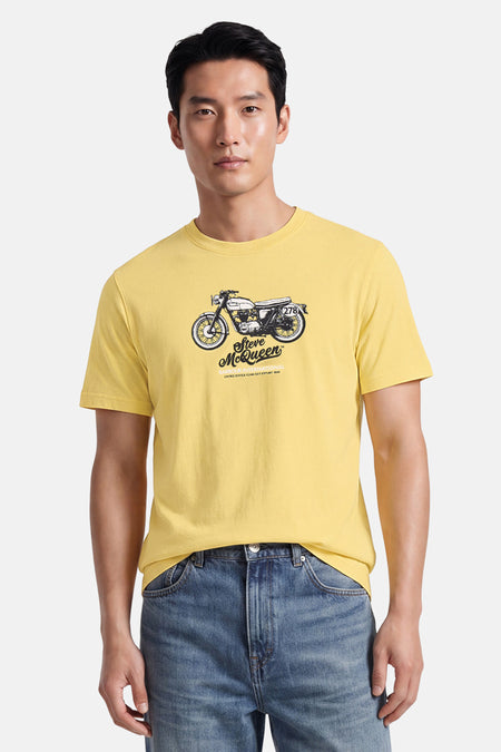 T-shirt - geel