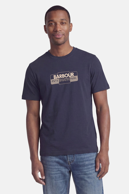 T-shirt met korte mouwen - blauw